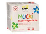 Finger Paint pentru țesături Mucki, set 4 x 150 ml