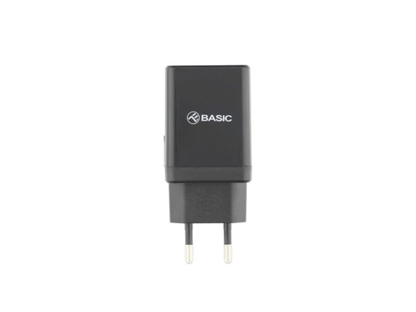 Încărcător priză Tellur Basic HC204, 2xUSB, 2.4A, negru