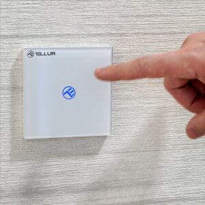 Întrerupător WiFi Tellur Smart, SS1N, 1 port, 1800W, 10A