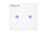 Întrerupător WiFi Tellur Smart, SS2N, 2 porturi, 1800W, 10A