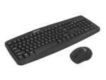 Kit tastatură și mouse fără fir Tellur Basic, negru