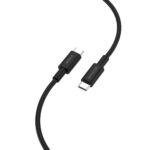 Lemontti Cablu Fast Charge Type-C la Type-C, PD, 100W, 2m, Negru - imagine 4