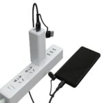 Lemontti Cablu Multi connector 4 in 1, USB-A & Type-C la Type-C & Lightning, PD 60W, 1.2m, Negru - imagine 6