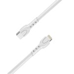 Lemontti Cablu Type-C la tip Lightning, 25W, 0.5m, Alb - imagine 2