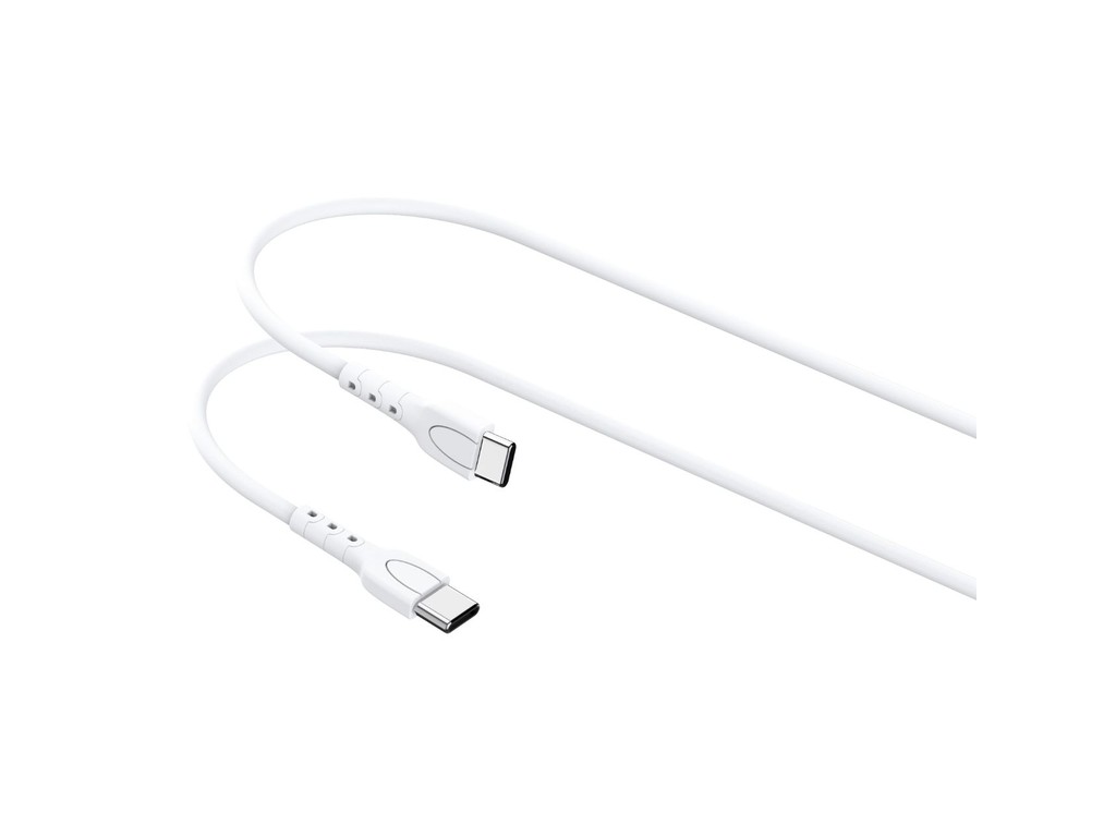 lemontti-cablu-wind-fast-charge-type-c-la-type-c-pd-65w-0-5m-alb Lemontti Cablu Wind Fast Charge Type-C la Type-C, PD 65W, 0.5m, Alb - imagine 1