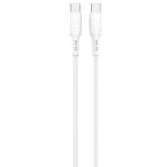 Lemontti Cablu Wind Fast Charge Type-C la Type-C, PD, 65W, 1.2m, Alb - imagine 2