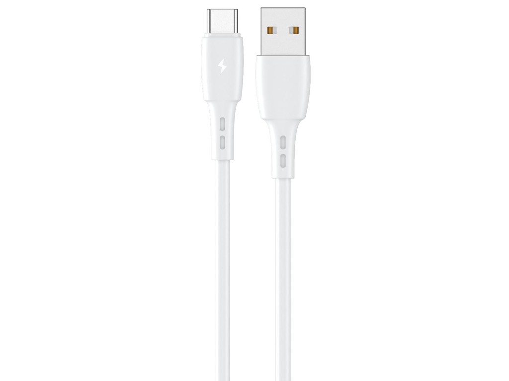 lemontti-cablu-wind-fast-charge-usb-a-la-type-c-1-2m-alb Lemontti Cablu Wind Fast Charge USB-A la Type-C, 1.2m, Alb - imagine 1