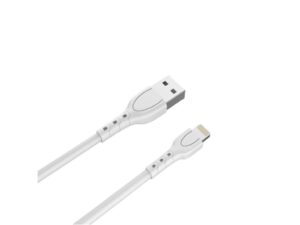 Lemontti Cablu Wind USB-A la tip Lightning, 1.2m, Alb