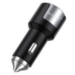 Lemontti Incarcator Auto Fast Charge 1 x port PD Type-C 20W + 1 x port USB-A QC 3.0 18W cu cablu Type-C la Type-C 20W, 1m, Negru/Argintiu - imagine 5