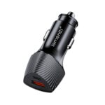 Lemontti Incarcator Auto Super Fast Charge 48W 2 porturi PD Type-C 30W + USB-A QC 3.0 Negru - imagine 3