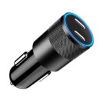 Lemontti Incarcator Auto Super Fast Charge 60W 2 porturi PD Type-C x 30W Negru - imagine 4