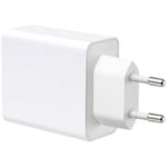 Lemontti Incarcator Retea GaN Fast Charge 45W 1 x PD Type-C + 1 x USB-A Quick Charge 3.0 Alb - imagine 2