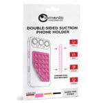 Lemontti Suport Silicon Duo cu ventuze pentru telefon Fuchsia - imagine 5
