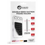 Lemontti Suport Silicon Duo cu ventuze pentru telefon Negru - imagine 4