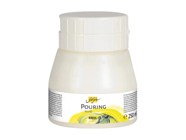 Lichid pentru fluidizarea vopselelor acrilice, Kreul Pouring, 250 ml