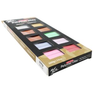 Lut polimeric metalizat Mont Marte set 100g