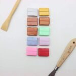 Lut polimeric metalizat Mont Marte set 100g - imagine 9