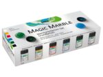 Magic Marble Marbling Basic Kreul, set 6 buc x 20 ml