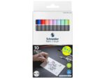 Marker cu vârf pensulă Paint-It 070 Schneider 10/set