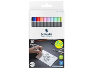 Marker cu vârf pensulă Paint-It 070 Schneider 10/set