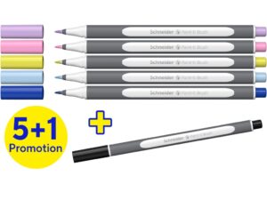 Marker cu vârf pensulă Paint-It 070 Schneider 6/set V1