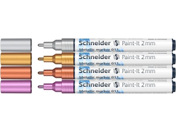 Marker metalic Paint-It 011 2 mm Set 1