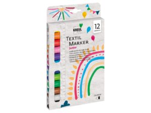 Marker pentru textile Junior Kreul, 12 buc/set