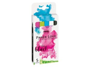 Marker Kreul Paper Love 5 culori/set