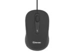 Mouse cu fir Tellur Basic, mini, negru