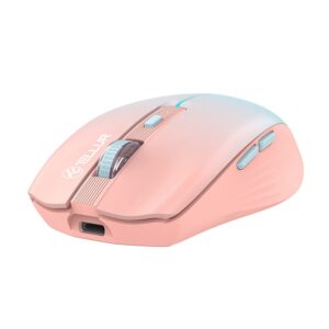 Mouse wireless Tellur, Silent Click, Portocaliu