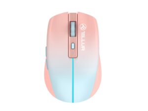 Mouse wireless Tellur, Silent Click, Portocaliu