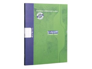 Notebook A5+ (17 x 22 cm) capsat, 48 file, liniatură franceză, Calligraphe 7000, Clairefontaine