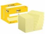 Notes adeziv 51 x 76 mm 100 file/buc Post-it 3M, 12 buc/pachet PEFC CH18/0914