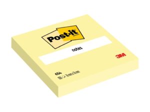 Notes adeziv Post-it® Canary Yellow™ 76 x 76 mm