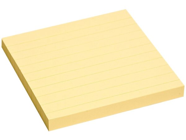 Notes adeziv Yellow liniat