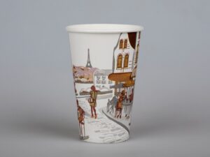 Pahar de carton 12 oz City 330 ml, 10 buc/set