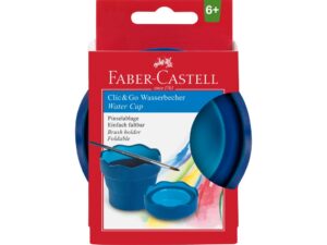 Pahar pentru pictură simplu Click-Go Faber-Castell