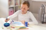 Pahar pentru pictură simplu Click-Go Faber-Castell