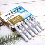 Pastel ulei extra fin alb Mont Marte 6buc/set - imagine 4