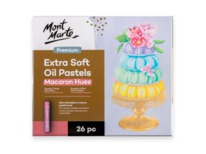 Pastel ulei extra fin nuanțe pastelate Mont Marte 26 buc/set