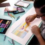 Pastel ulei extra fin nuanțe pastelate Mont Marte 26 buc/set - imagine 4