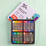 Pastel ulei în cutie metalică Mont Marte 24 buc/set - imagine 4