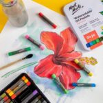 Pastel ulei în cutie metalică Mont Marte 24 buc/set - imagine 9