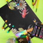 Pastel ulei metalizat Mont Marte 12 buc/set - imagine 4