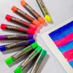 Pastel ulei solubil fluoro Mont Marte 12 buc/set - imagine 4