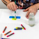 Pastel ulei solubil fluoro Mont Marte 12 buc/set - imagine 6