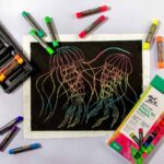 Pastel ulei solubil fluoro Mont Marte 12 buc/set - imagine 7