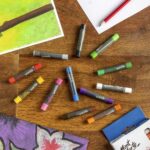 Pastel ulei solubil Mont Marte 12 buc/set - imagine 5