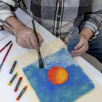 Pastel ulei solubil Mont Marte 12 buc/set - imagine 8