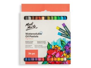 Pastel ulei solubil Mont Marte 24 buc/set